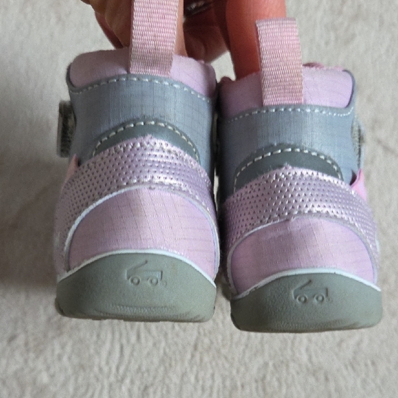 See Kai Run Sam ll Waterproof Boot Grey/Mauve 6 Toddler - Picture 9 of 13